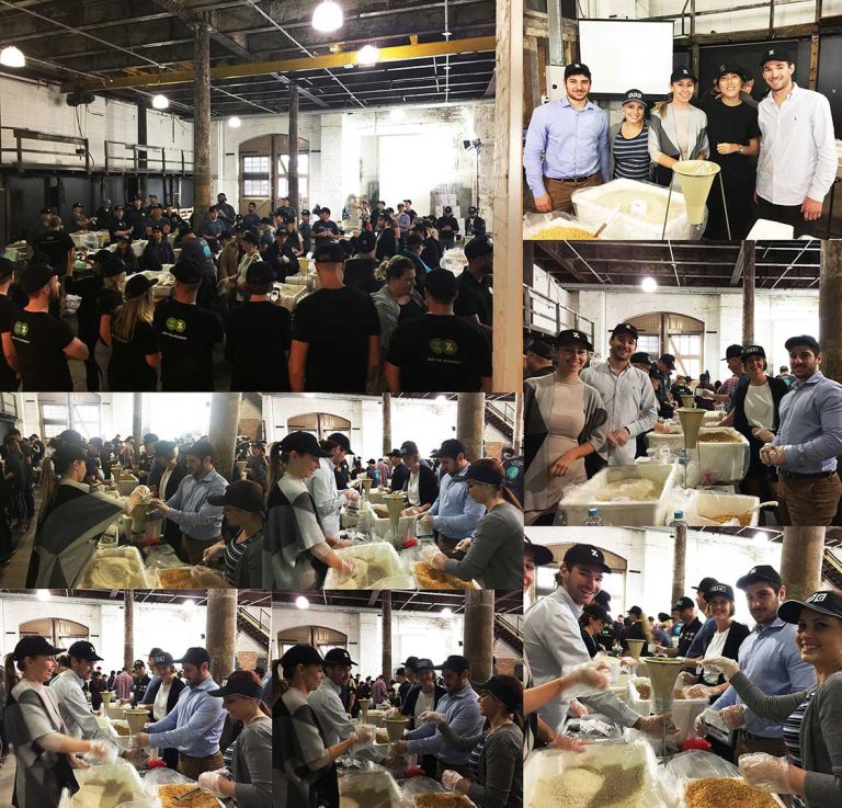 APG lend a hand Zambrero Meal Packing Day