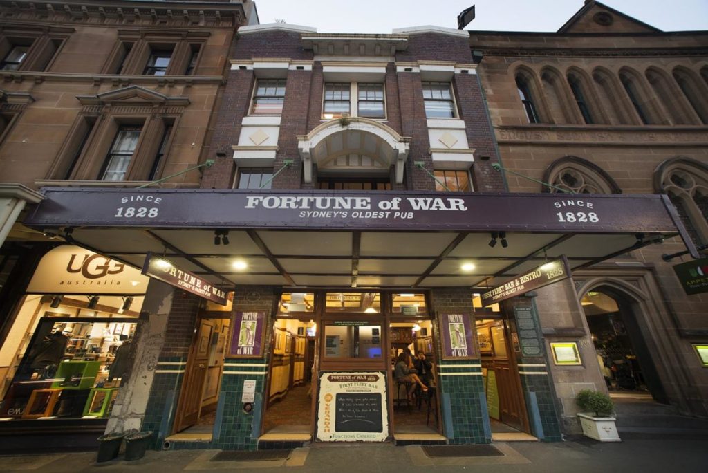 Fortune of War, Sydney